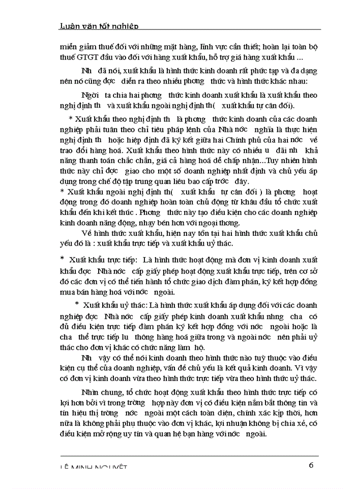 image for page Hoàn thiện tổ chức hạch toán các hoạt động xuất khẩu hàng hoá với việc nâng cao hiệu quả kinh doanh tại Công ty XNK tổng hợp và chuyển giao công nghệ VN