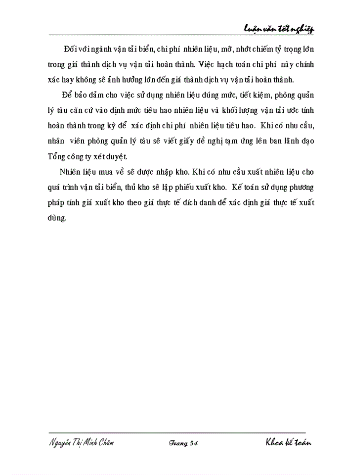 image for page Hoàn thiện hạch toán chi phí, doanh thu và kết quả hoạt động kinh doanh vận tải biển tại tổng công ty hàng hải Việt Nam