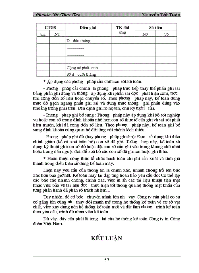 image for page Hoàn thiện công tác kế toán tập hợp chi phí sản xuất và tính giá thành sản phẩm tại Công ty in Công Đoàn Việt Nam