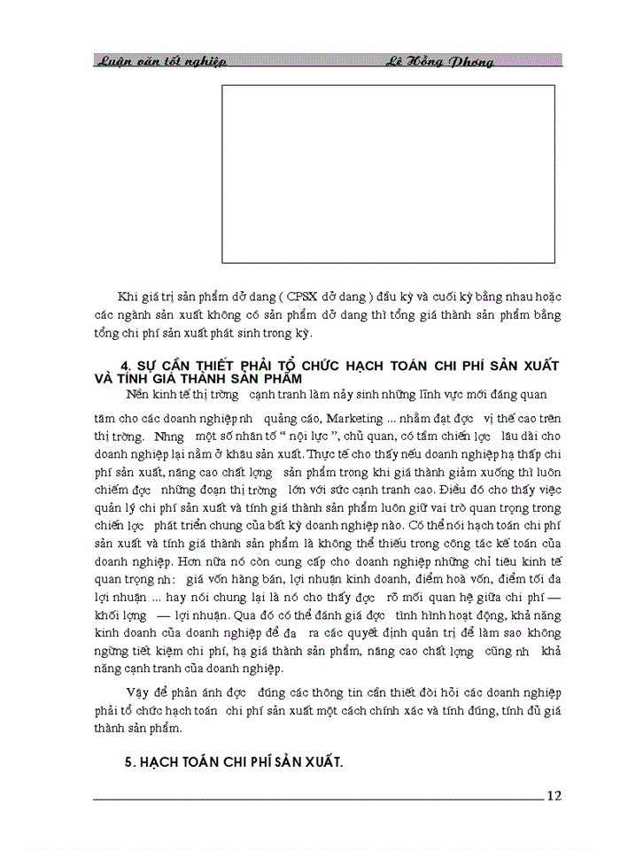 image for page Hoàn thiện công tác kế toán tập hợp chi phí sản xuất và tính giá thành sản phẩm tại nhà máy in Sách Giáo Khoa