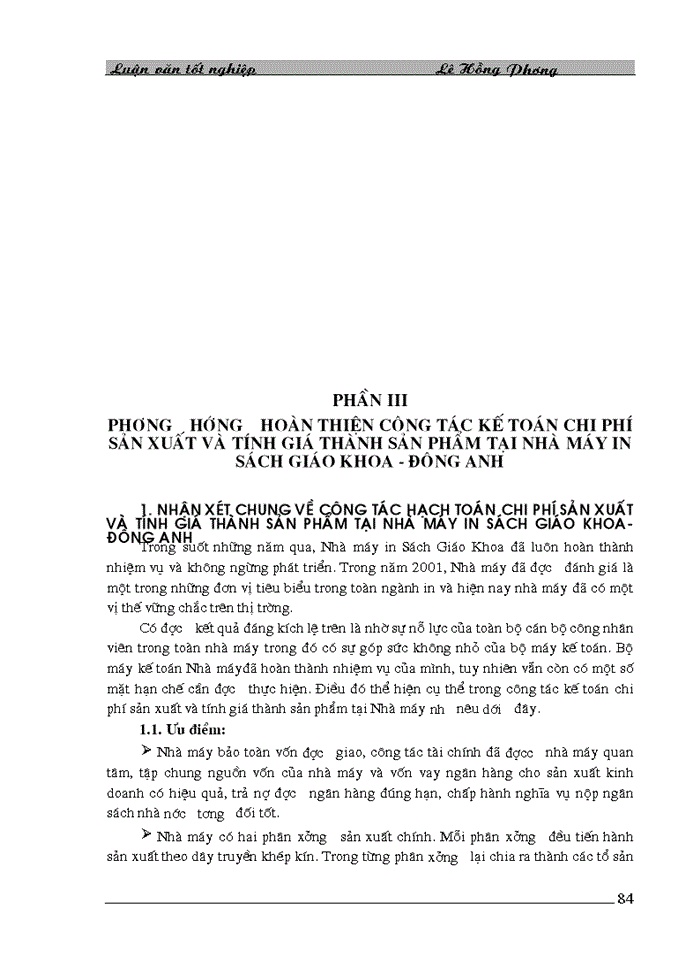 image for page Hoàn thiện công tác kế toán tập hợp chi phí sản xuất và tính giá thành sản phẩm tại nhà máy in Sách Giáo Khoa