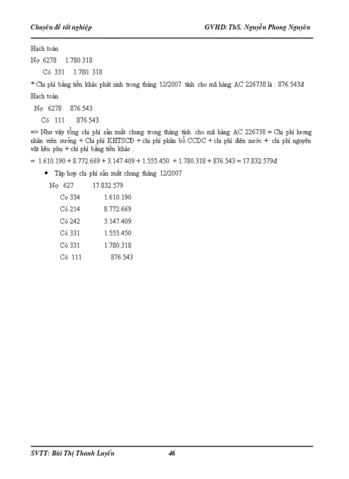 image for page Kế toán  tập hợp chi phí và tính giá thành sản phẩm tại công ty tnhh sản xuất – thương mại -  xuất nhập khẩu bao bì giấy TÂN NAM TIẾN