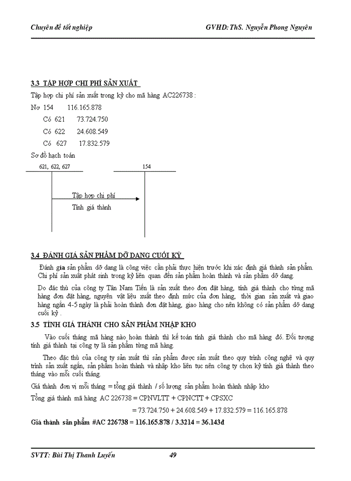 image for page Kế toán  tập hợp chi phí và tính giá thành sản phẩm tại công ty tnhh sản xuất – thương mại -  xuất nhập khẩu bao bì giấy TÂN NAM TIẾN