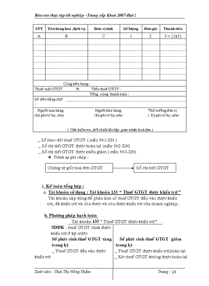 image for page Kế toán vốn bằng tiền & Các khoản nợ phải thu