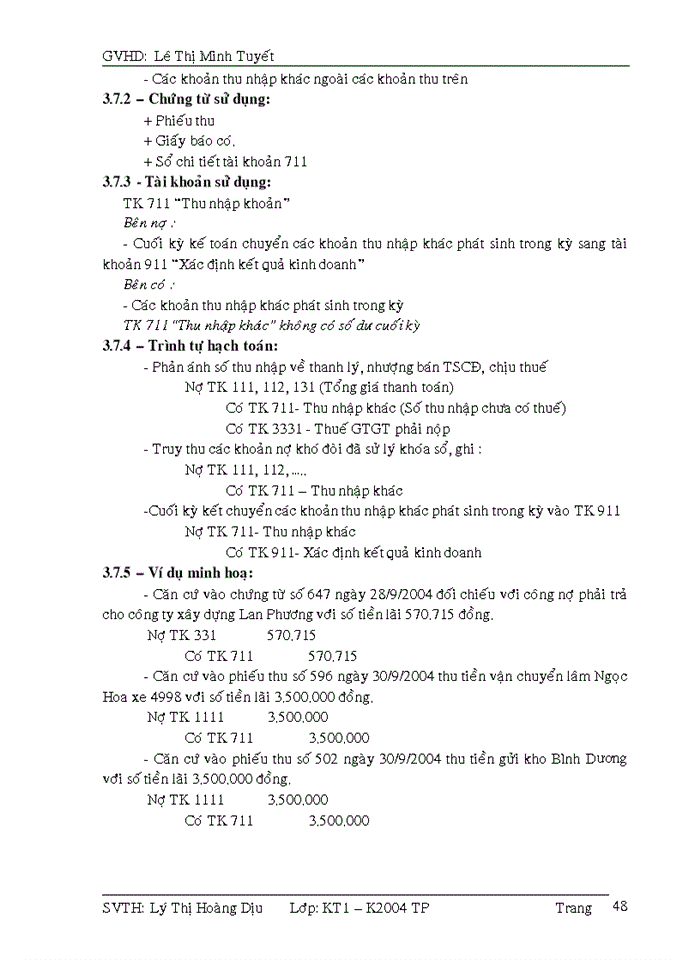 image for page Kế toán xác định kết quả kinh doanh tại công ty TNHH TÂN THIÊN KHẢI