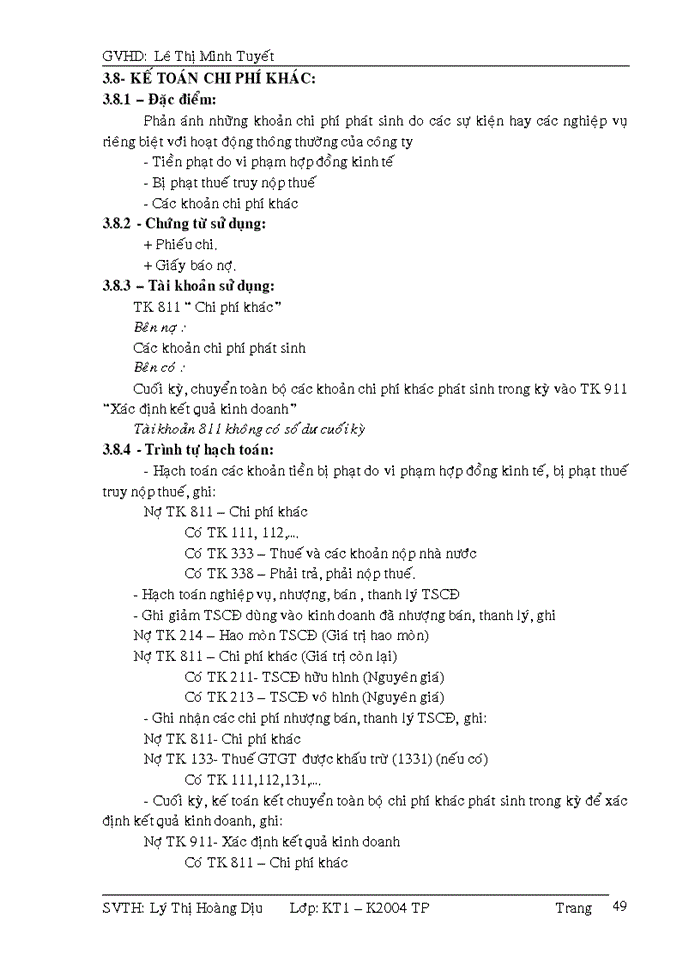 image for page Kế toán xác định kết quả kinh doanh tại công ty TNHH TÂN THIÊN KHẢI