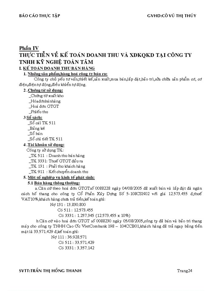 image for page Kế toán doanh thu và xác định kết quả kinh doanh