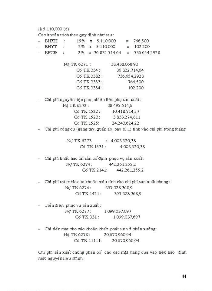 image for page Tập hợp chi phí sản xuất và tính giá thành sản xuất sản phẩm tại CÔNG TY CỔ PHẦN NHỰA TÂN PHÚ