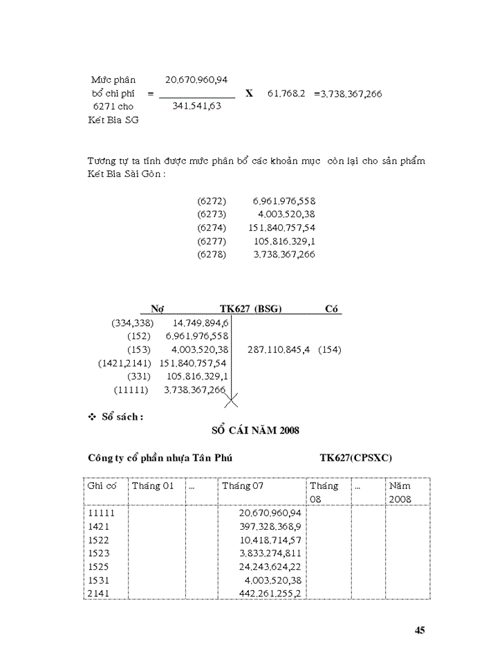 image for page Tập hợp chi phí sản xuất và tính giá thành sản xuất sản phẩm tại CÔNG TY CỔ PHẦN NHỰA TÂN PHÚ