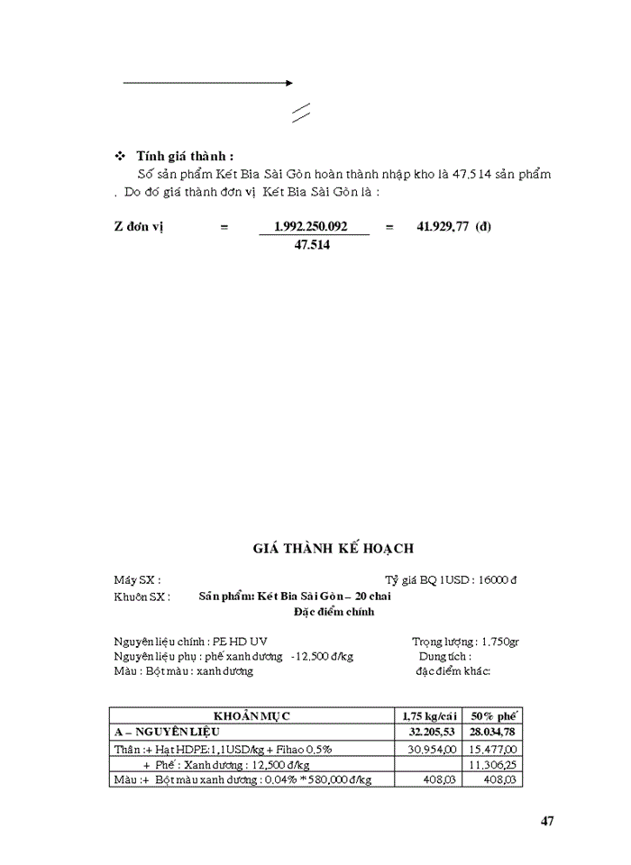 image for page Tập hợp chi phí sản xuất và tính giá thành sản xuất sản phẩm tại CÔNG TY CỔ PHẦN NHỰA TÂN PHÚ