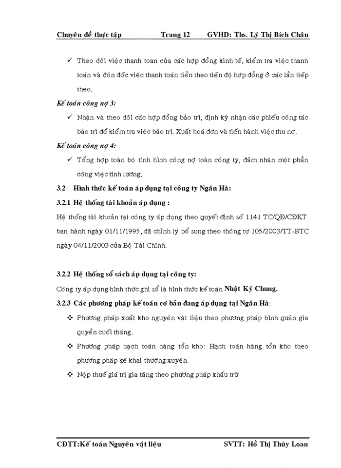 image for page Kế toán nguyên vật liệu tại Công ty TNHH TM DV – SX Ngân Hà