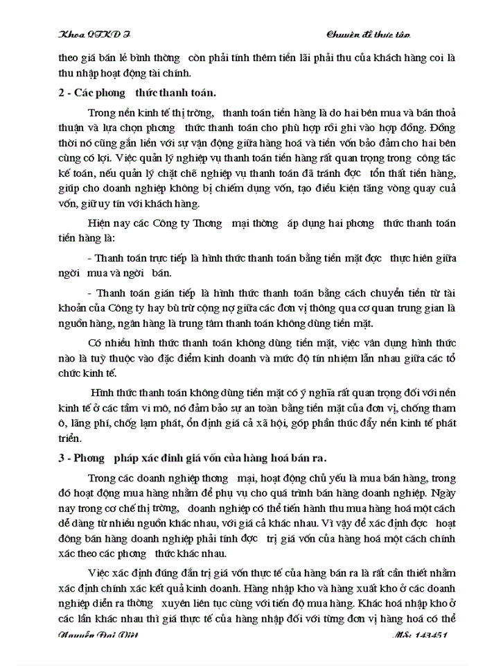 image for page Hoàn thiện kế toán bán hàng tại công ty Tạp phẩm và Bảo hộ Hà Nội