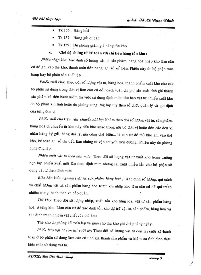 image for page Thực trạng về quá trình kiểm hàng tồn kho và giá vốn bán hàng tại công ty kiểm toán Mỹ AA