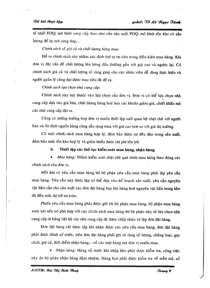 image for page Thực trạng về quá trình kiểm hàng tồn kho và giá vốn bán hàng tại công ty kiểm toán Mỹ AA