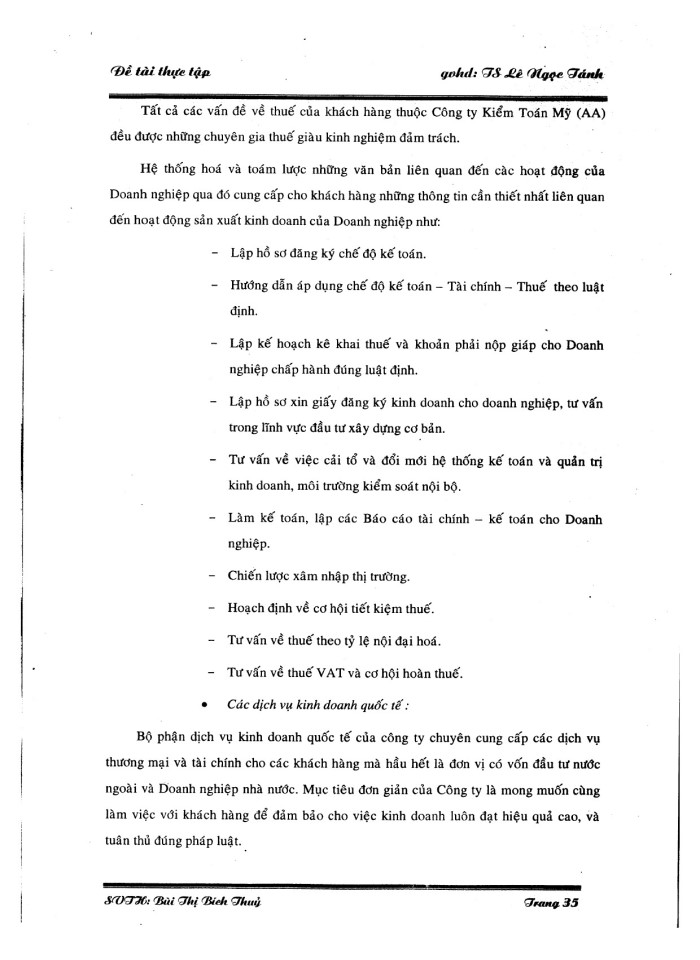 image for page Thực trạng về quá trình kiểm hàng tồn kho và giá vốn bán hàng tại công ty kiểm toán Mỹ AA