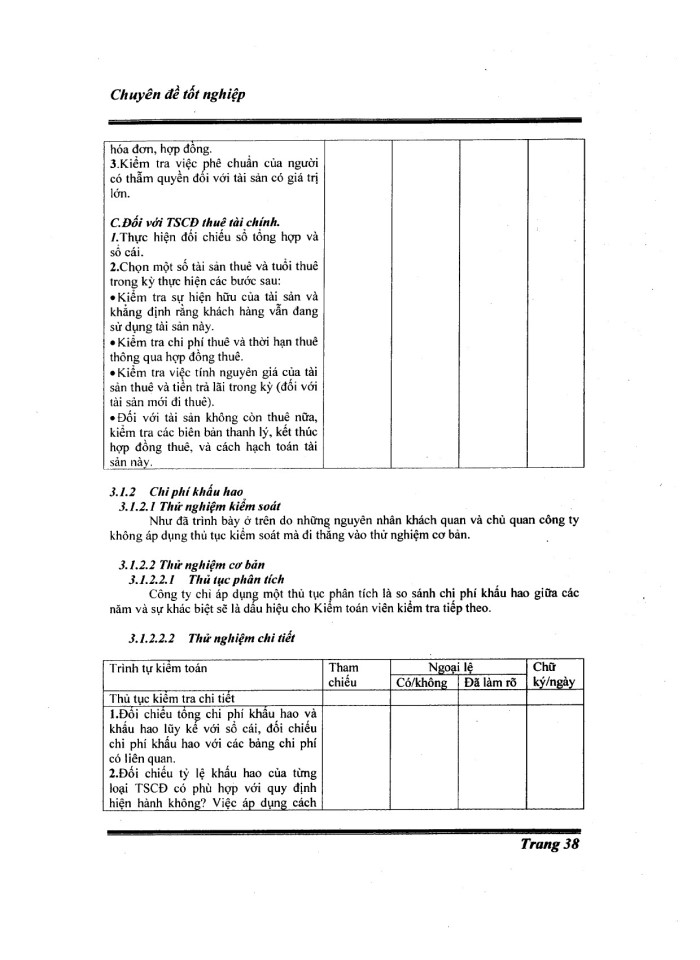 image for page Quy trình kiểm toán TSCD và chi phí khấu hao TSCD tại công ty kiểm toán Vạn An