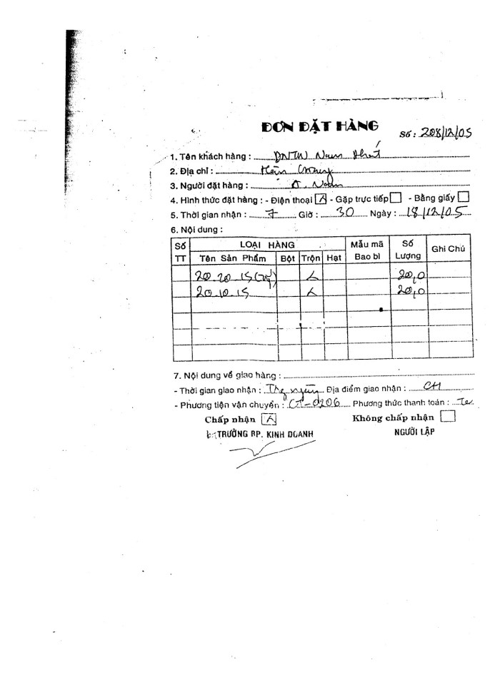 image for page Kế toán thành phẩm, tiêu thụ thành phẩm và xác định kết quả tiêu thụ tại xí nghiệp phân bón Chánh Hưng