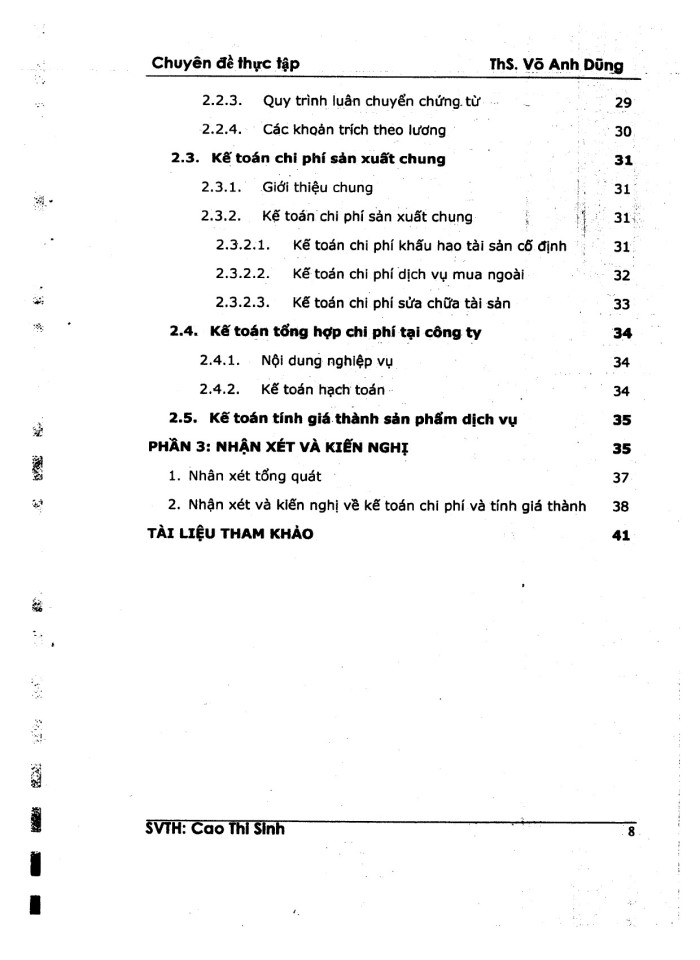 image for page Kế toán tập hợp chi phí và tính giá thành dịch vụ du lịch tại công ty TNHH Du lịch - dịch vụ và quảng cáo dồng hành Việt