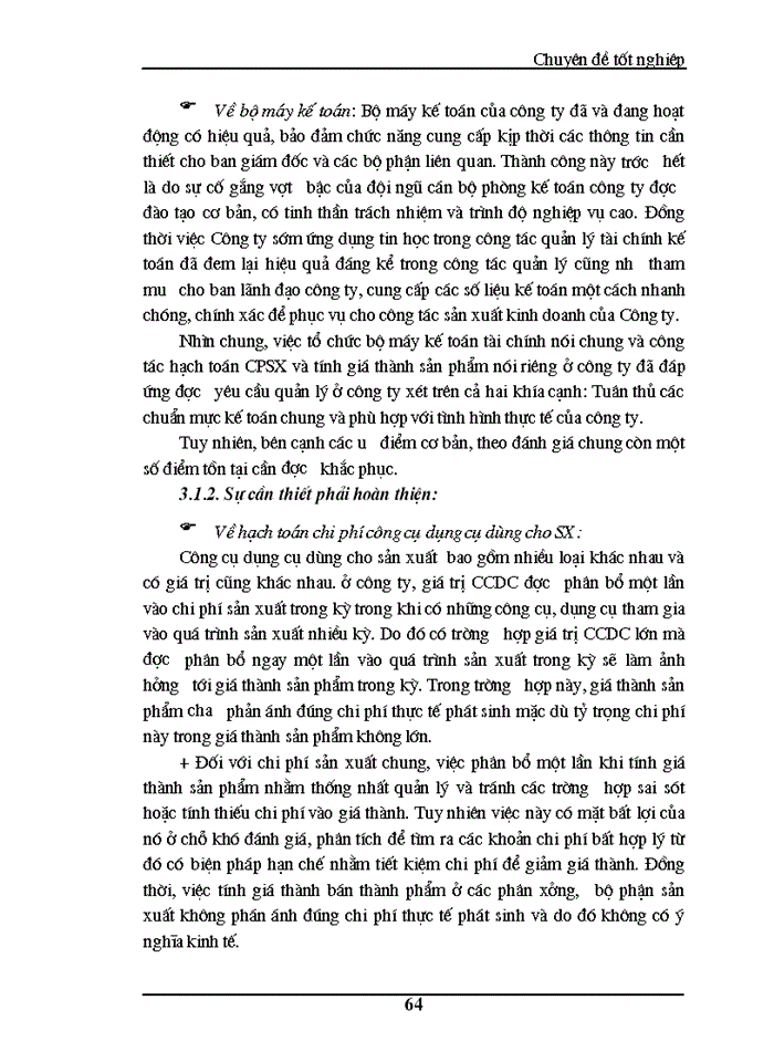 image for page Hoàn thiện kế toán chi phí sản xuất và tính giá thành sản phẩm tại Công ty cổ phần phát triển Thăng Long
