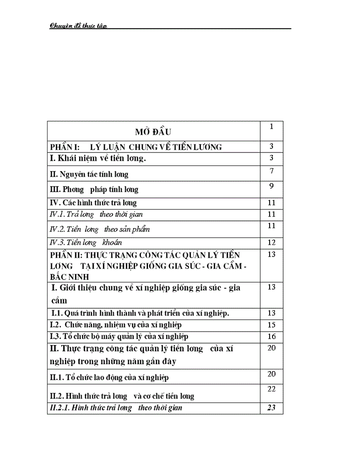 image for page Công tác quản lý tiền lương tại Xí nghiệp giống gia súc - gia cầm - Bắc ninh