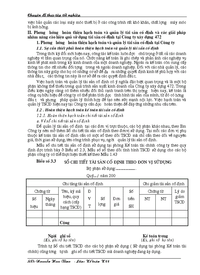 image for page Hoàn thiện hạch toán TSCĐ với việc nâng cao hiệu quả sử dụng TSCĐ tại Công ty Xây dựng 472