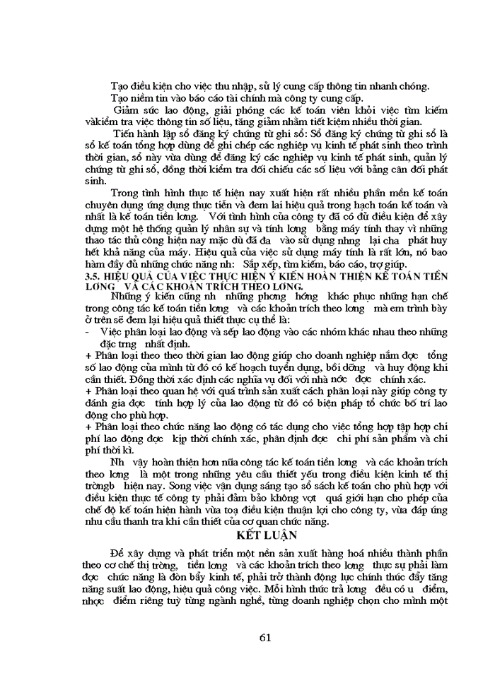 image for page Kế tóan tiền lương và các khoản trích theo lương tại Công ty trách nhiệm hữu hạn Tân Trường Thành