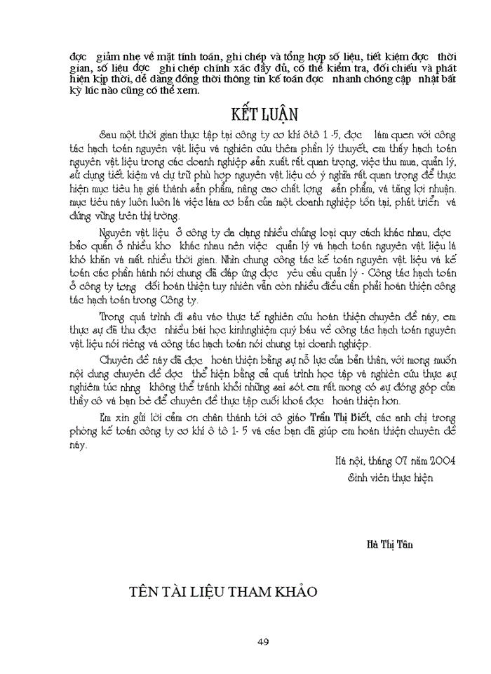 image for page Hoàn thiện công tác hạch toán nguyên vật liệu với việc tăng cường sử dụng nguyên vật liệu tại công ty cơ khí ô tô 1 - 5