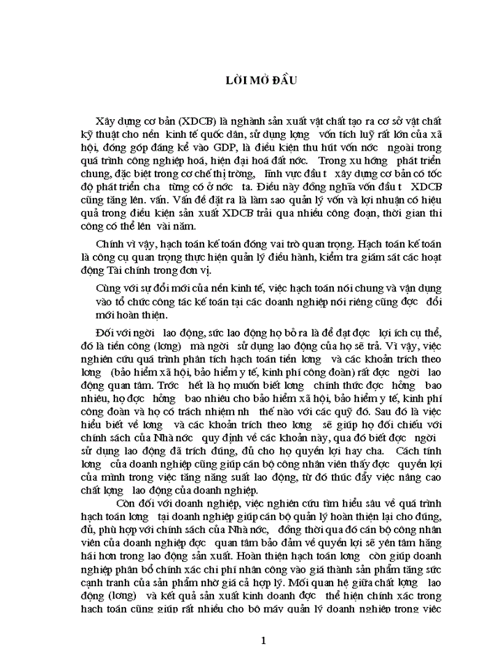 image for page Hạch toán tiền lương và các khoản trích theo lương tại Xí nghiệp xây dựng 244