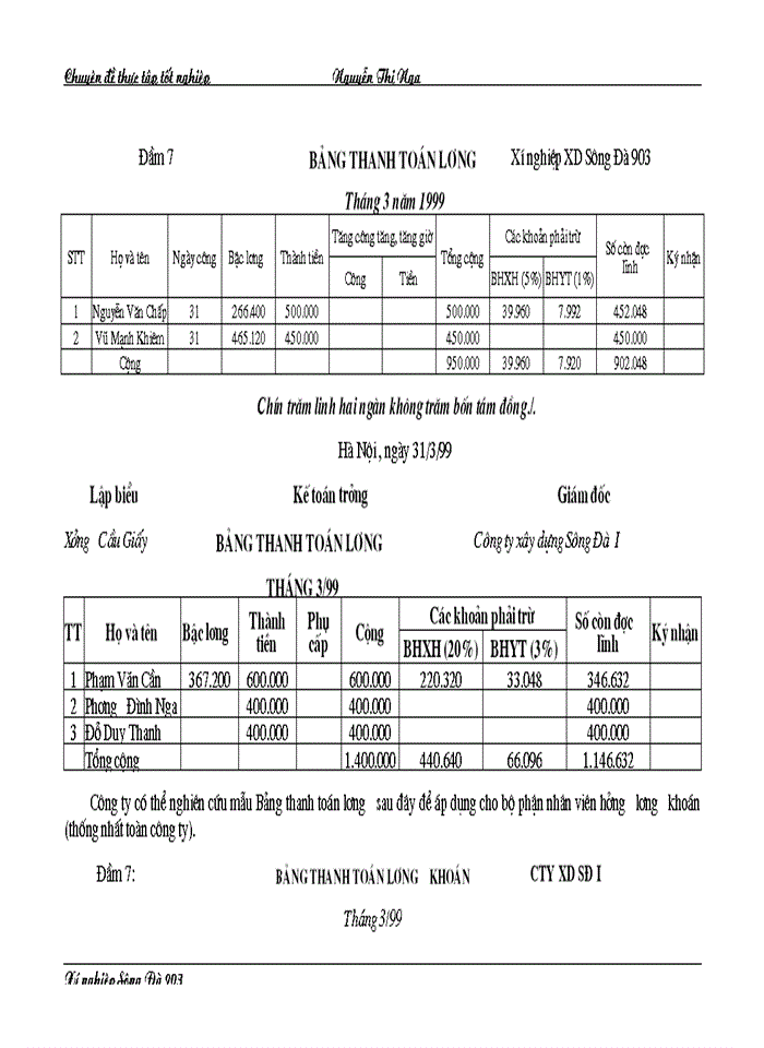image for page Hạch toán tiền lương và bảo hiểm