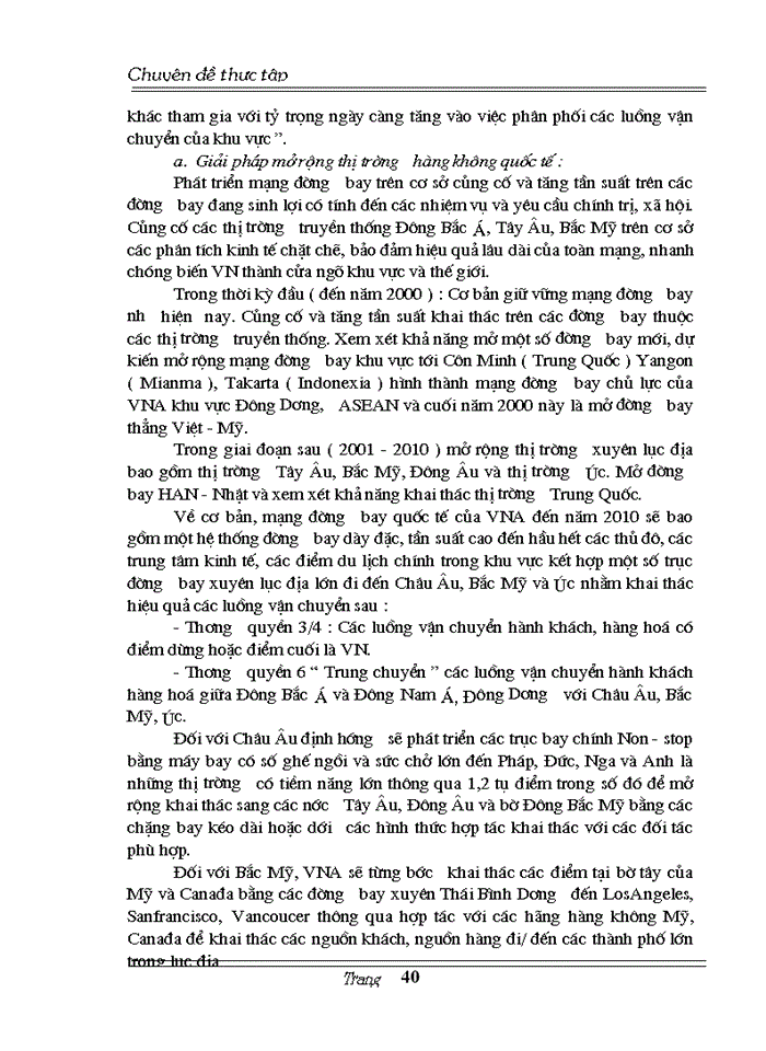 image for page Một số biện pháp nhằm phát triển vận tải Hàng không Việt Nam