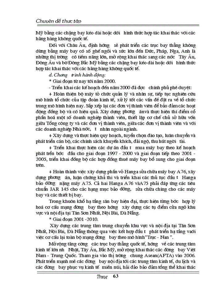 image for page Một số biện pháp nhằm phát triển vận tải Hàng không Việt Nam