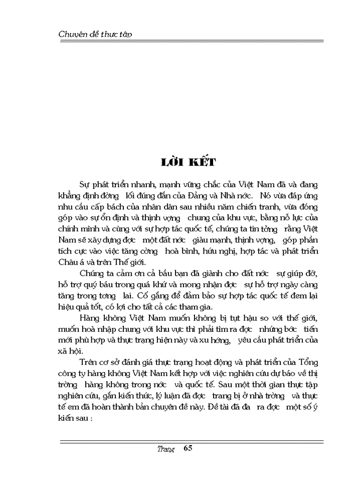 image for page Một số biện pháp nhằm phát triển vận tải Hàng không Việt Nam