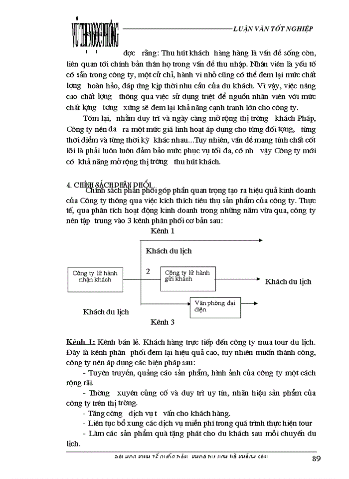 image for page Các giải pháp nhằm duy trì và mở rộng thị trường khách du lịch là người Pháp của Công ty du lịch Việt Nam tại Hà Nội