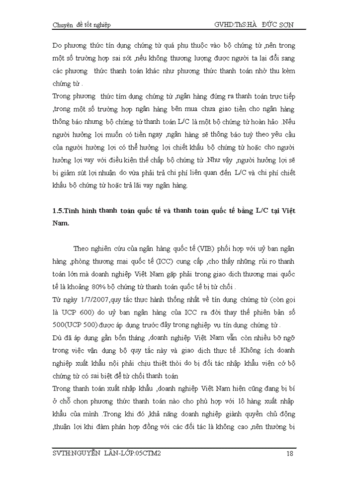 image for page Những giải pháp nâng cao hiệu quả hoạt động thanh toán quốc tế theo phương thức tín dụng chứng từ tại ngân hàng xuất nhập khẩu Việt Nam-chi nhánh 11