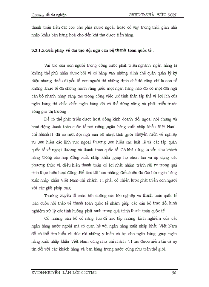 image for page Những giải pháp nâng cao hiệu quả hoạt động thanh toán quốc tế theo phương thức tín dụng chứng từ tại ngân hàng xuất nhập khẩu Việt Nam-chi nhánh 11