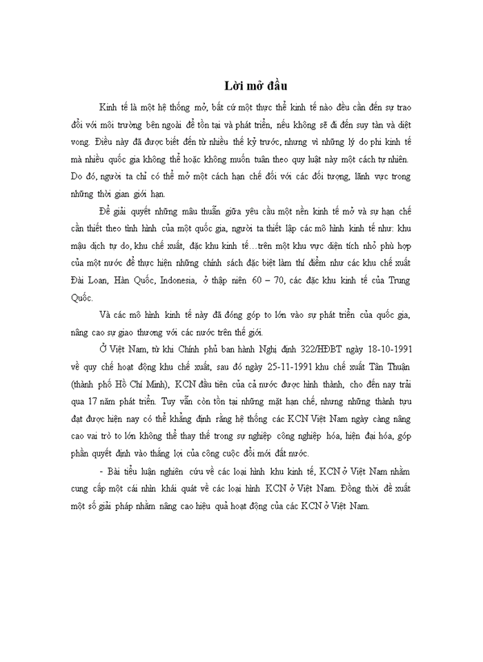 image for page Các loại hình khu kinh tế