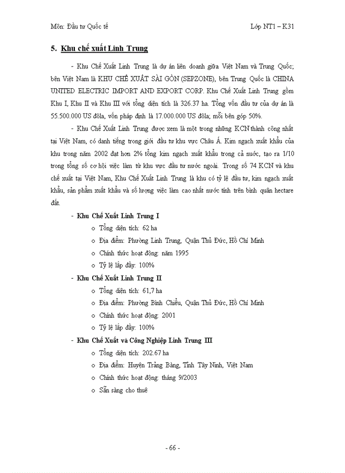 image for page Các loại hình khu kinh tế
