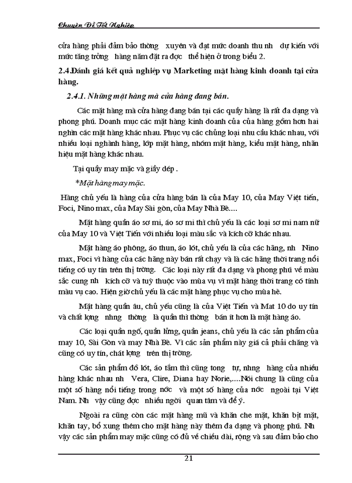 image for page Hoàn thiện nghiệp vụ Marketing mặt hàng kinh doanh tại cửa hàng thương mại 1174 đường Láng thuộc Công ty cổ phần thương mại Cầu Giấy