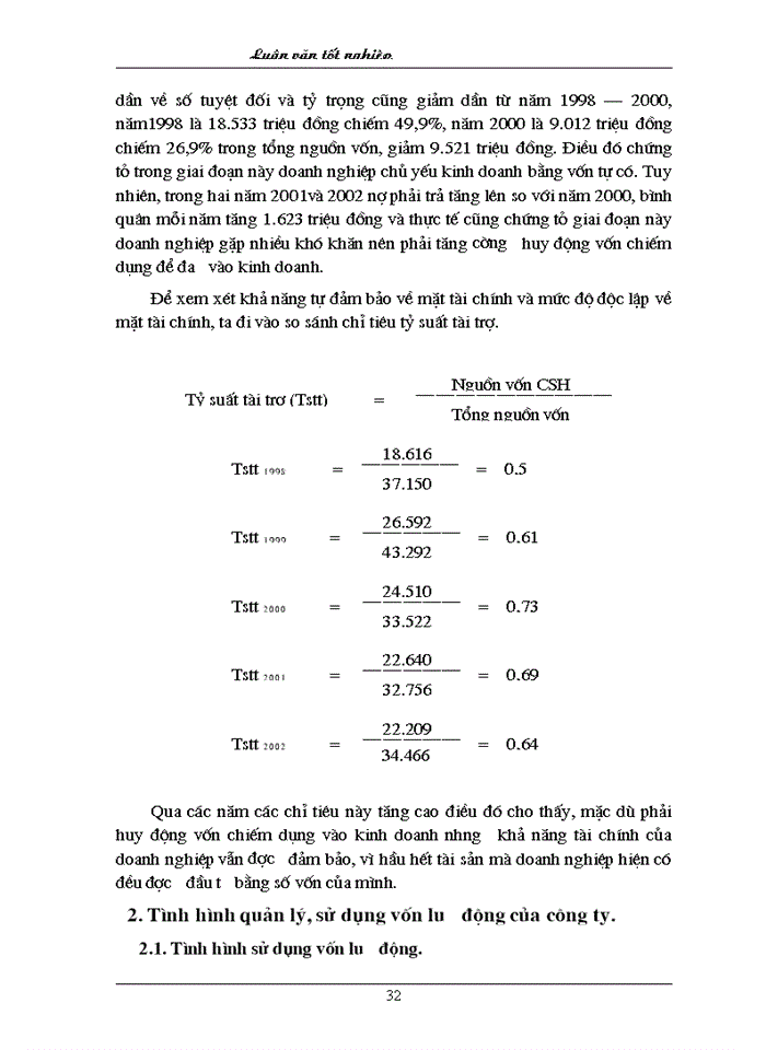 image for page Vốn kinh doanh và hiệu quả sử dụng vốn kinh doanh của doanh nghiệp thương mại