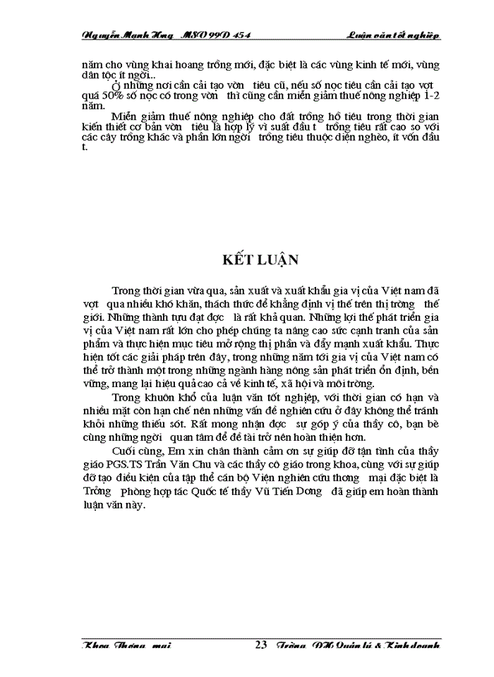 image for page Thực trạng và những giải pháp chủ yếu nhằm đẩy mạnh xuất khẩu gia vị của của Việt Nam