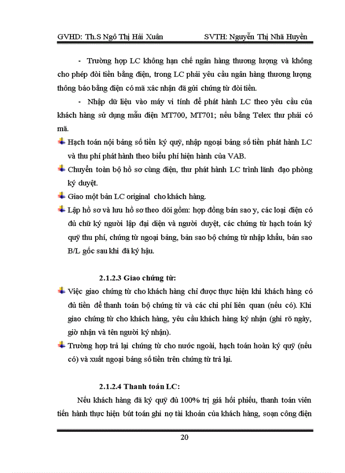 image for page Giải pháp phát triển hoạt động tín dụng chứng từ tại ngân hàng tmcp việt á chi nhánh tân bình