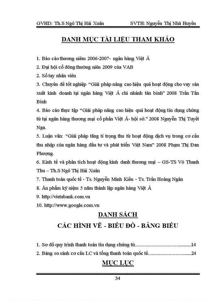 image for page Giải pháp phát triển hoạt động tín dụng chứng từ tại ngân hàng tmcp việt á chi nhánh tân bình