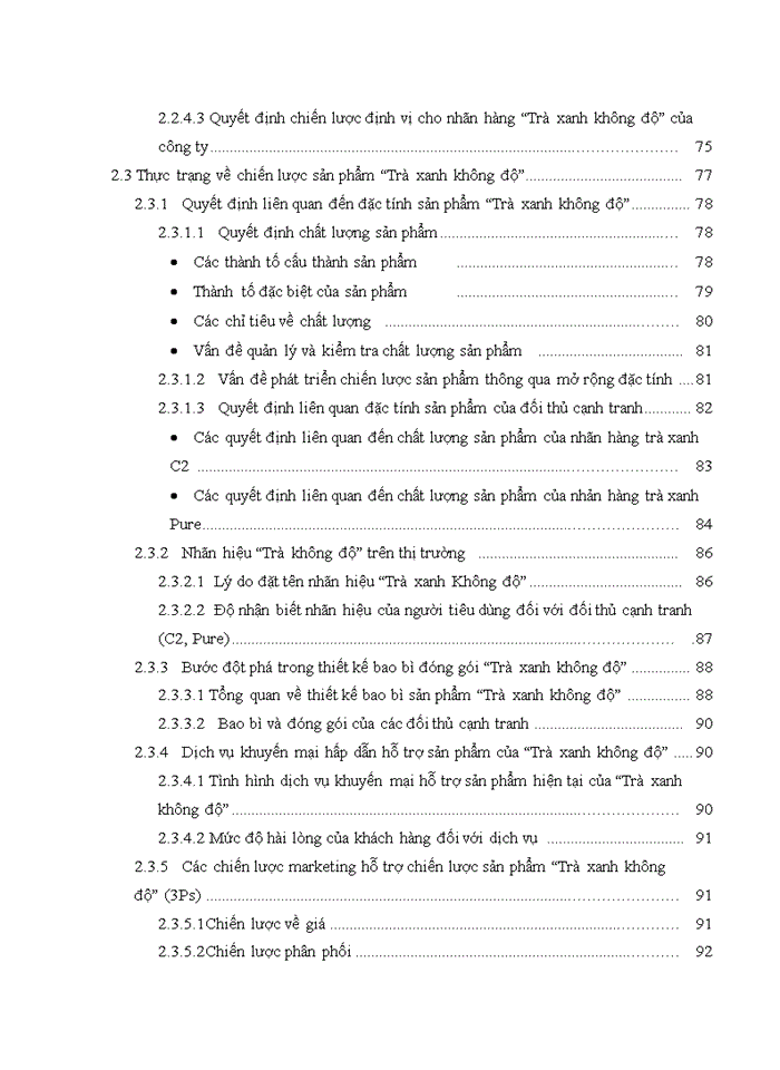 image for page Trà xanh không độ