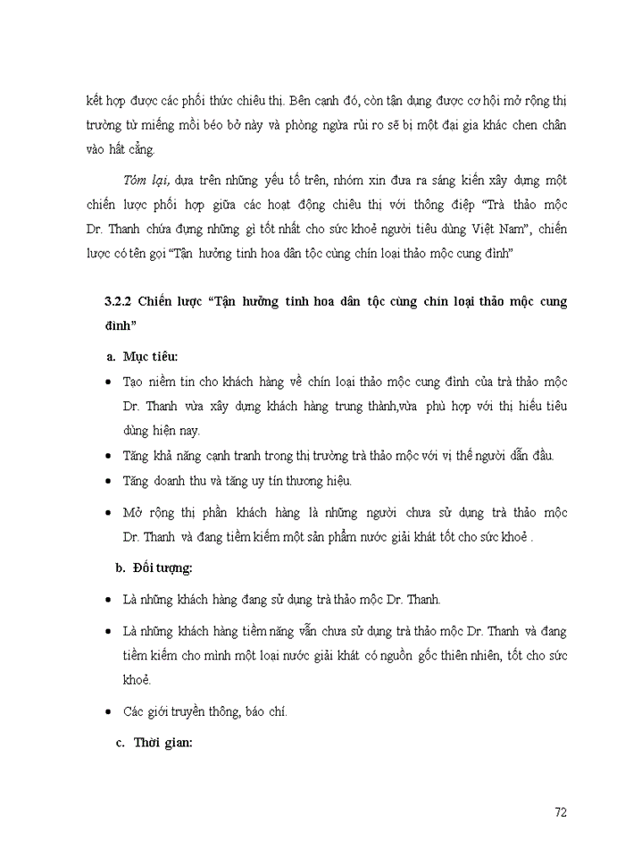 image for page ẢNh hưởng của hoạt động quảng cáo đến hành vi tiêu dùng của khách hàng đối với sản phẩm trà thảo mộc dr. thanh của công ty cổ phần tân hiệp phát tại thị trường tp. Hcm