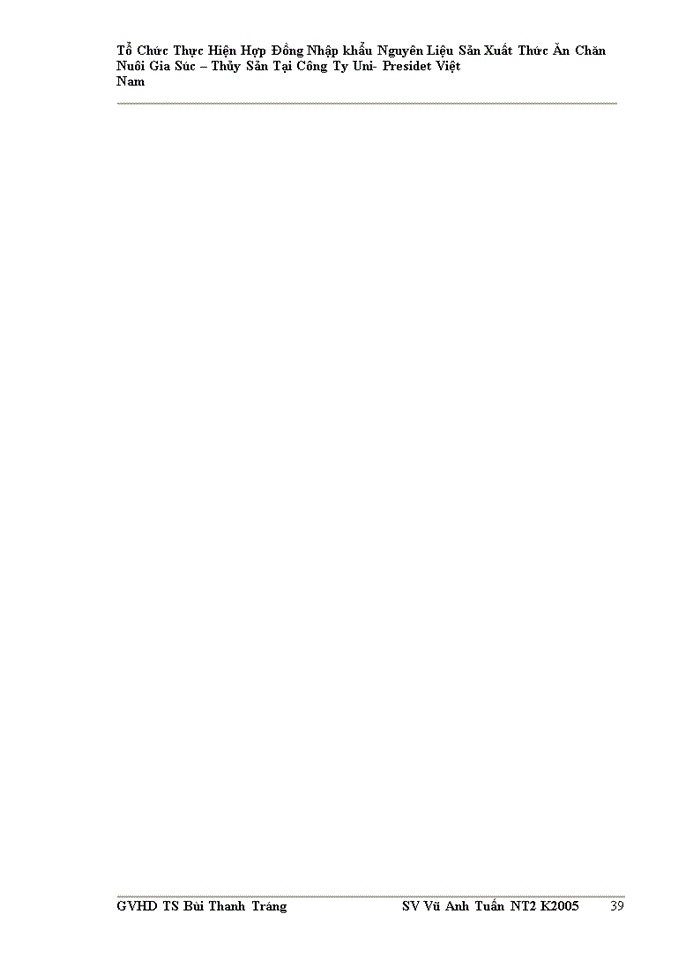 image for page Tổ chức ký kết và thực hiện hợp đồng nhập khẩu nguyên liệu sản xuất thức ăn gia súc – thủy sản tại công ty TNHH Uni-President Việt Nam