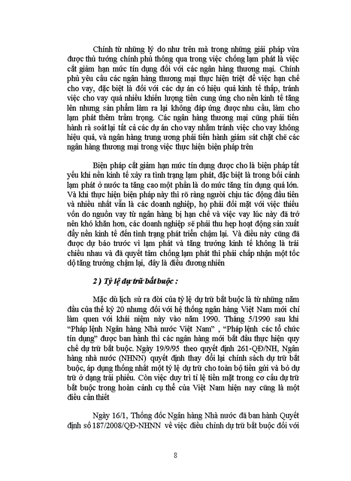 image for page Ảnh hưởng của chính sách tiền tệ đến thị trường tài chính Việt Nam