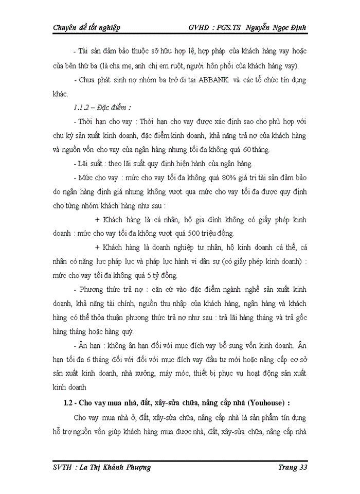 image for page Rủi ro tín dụng và biện pháp quản trị rủi ro tín dụng trong hoạt động ngân hàng TMCP AN BÌNH