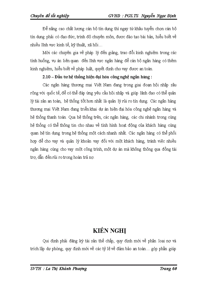 image for page Rủi ro tín dụng và biện pháp quản trị rủi ro tín dụng trong hoạt động ngân hàng TMCP AN BÌNH