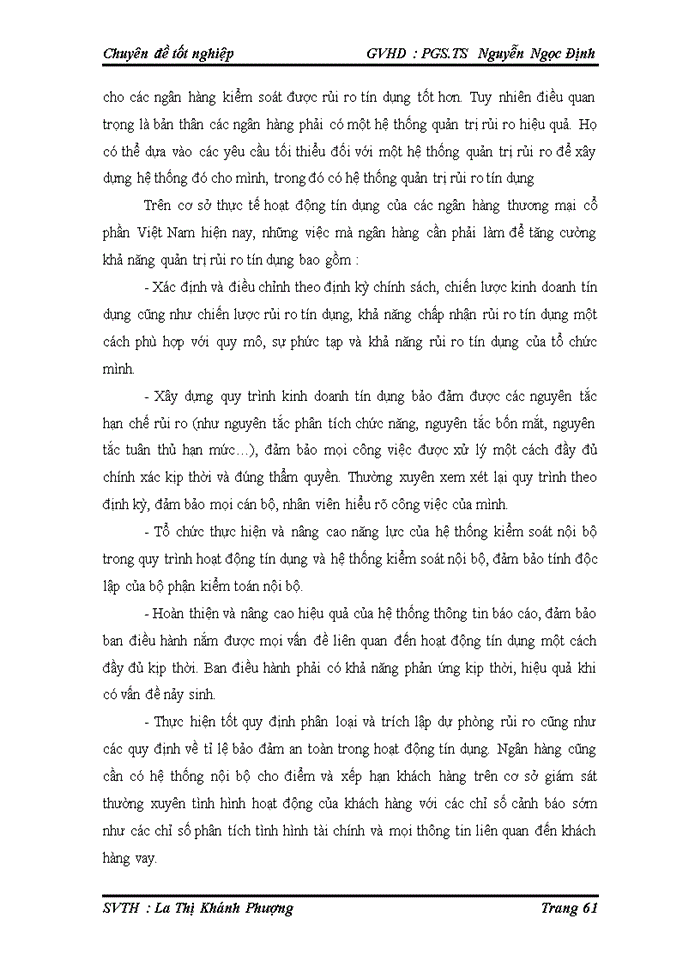 image for page Rủi ro tín dụng và biện pháp quản trị rủi ro tín dụng trong hoạt động ngân hàng TMCP AN BÌNH