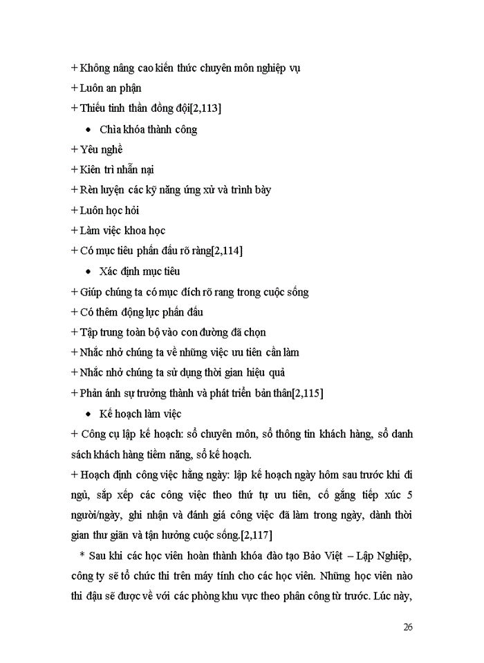 image for page Nâng cao hiệu quả đào tạo đại lý trong giai đoạn học việc tại công ty BẢO VIỆT NHÂN THỌ SÀI GÒN